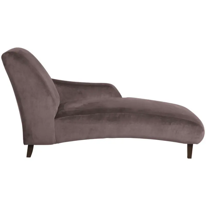 R&eacute;camiere in Samt, Velours Violett