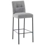 XXXLutz Lauterach - Ihr M&ouml;belhaus bei Bregenz Barhocker in Metall, Textil Grau, Schwarz