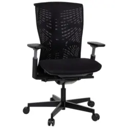 Drehstuhl in Netzbespannung Schwarz