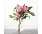 Hornbach Glasbild Bright Floral Still Life 50x50 cm