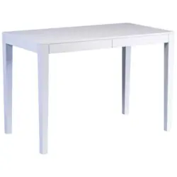 Schreibtisch 110/60/75 cm in Wei&szlig;