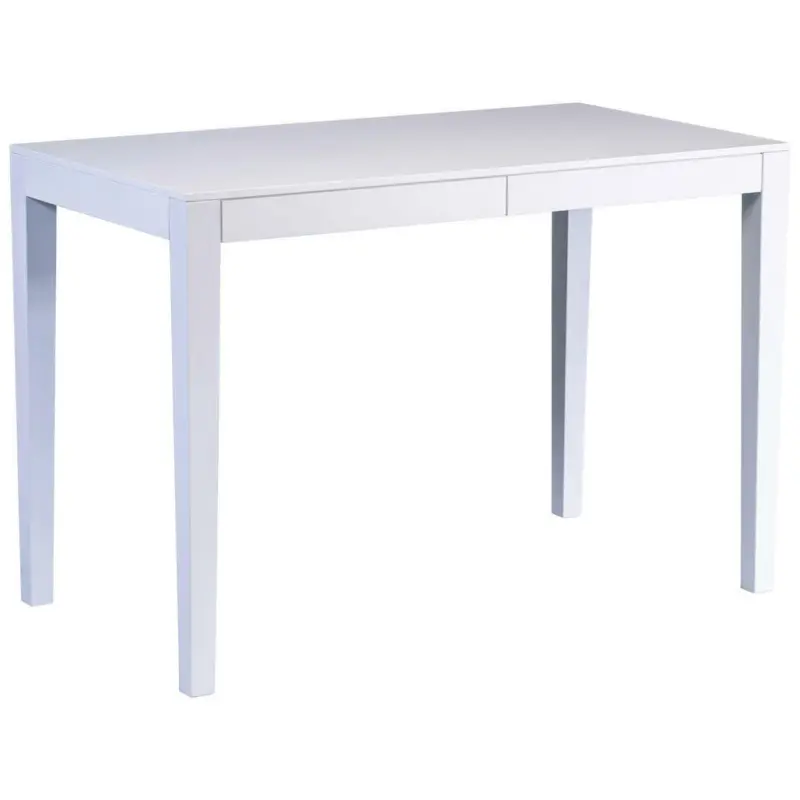 Schreibtisch 110/60/75 cm in Wei&szlig;