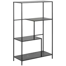 Regal 72/114/32 cm Schwarz