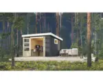 Hornbach Gartenhaus Karibu Tossens 3 297 x 297 cm grau