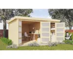 Hornbach Gartenhaus Karibu Elmar 3 404 x 332,5 cm natur