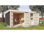 Hornbach Gartenhaus Karibu Elmar 3 404 x 332,5 cm terragrau