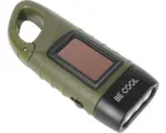 Hornbach LED Taschenlampe BECOOL BC23KTL40 Kurbeltaschenlampe / Solar grün/schwarz
