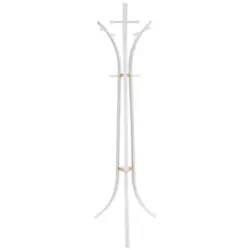 Kleiderständer in Weiß 58/176/58 cm