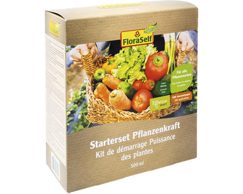 Pflanzenstärkungsmittel FloraSelf Nature Pflanzenkraft Starterset 500 ml