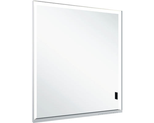 Unterputz LED-Spiegelschrank Keuco Royal Lumos rechts 1-türig 65x16,5x73,5 cm silber