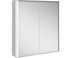 LED-Spiegelschrank Keuco Royal Match 2-türig 65x16x70 cm silber