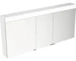 Hornbach LED-Spiegelschrank Keuco Edition 400 2-türig 141x16,7x65 cm silber
