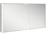 Hornbach LED-Spiegelschrank Keuco Royal Match 2-türig 130x16x70 cm silber