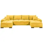 XXXLutz Lauterach - Ihr M&ouml;belhaus bei Bregenz Wohnlandschaft in Mikrofaser Gelb