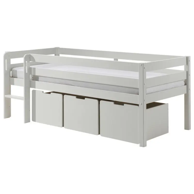 Mittelhohes Bett 90/200 cm