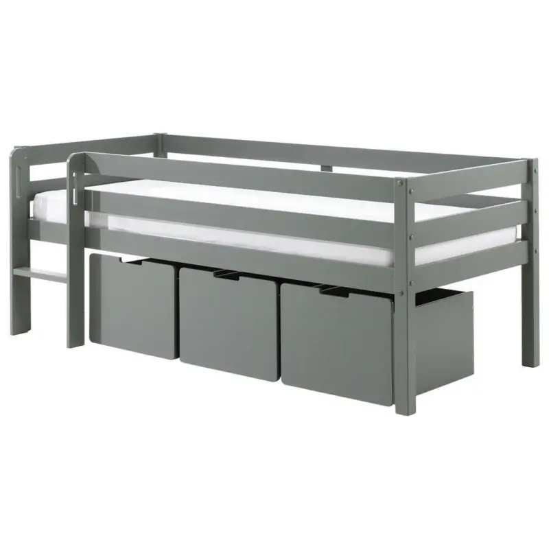 Mittelhohes Bett 90/200 cm