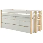 XXXLutz Lauterach - Ihr Möbelhaus bei Bregenz Stauraumbett 90/200 cm in Weiß, Kieferfarben