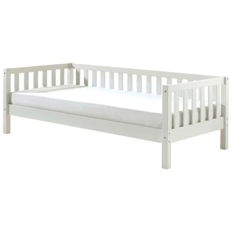 Kinder-/Juniorbett 90/200 cm in Weiß