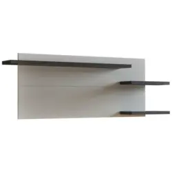 Wandboard in 165/56/21,6 cm Schwarz, Hellgrau