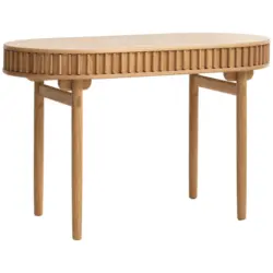 Schreibtisch 120/60/75 cm in Eichefarben