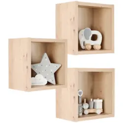 Wandboardset in 29/29/20 cm Eichefarben