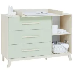 Wickelkommode Avocado 135/102/53/72 cm