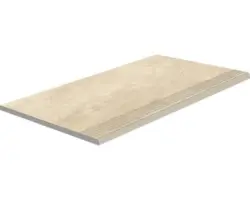 Feinsteinzeug Treppenstufe Jelling 30x60 cm beige matt