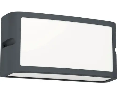 LED Wandleuchte Eglo CAMARDA 10,5 W 1-flammig IP 54 anthrazit ( 900808 )