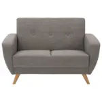XXXLutz Lauterach - Ihr Möbelhaus bei Bregenz Zweisitzer-Sofa in Flachgewebe Grau