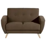 XXXLutz Lauterach - Ihr Möbelhaus bei Bregenz Zweisitzer-Sofa in Samt, Velours Braun