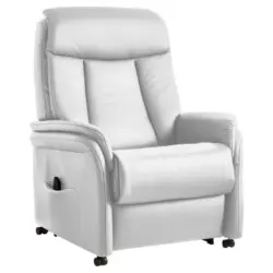 Fernsehsessel in Wei&szlig;