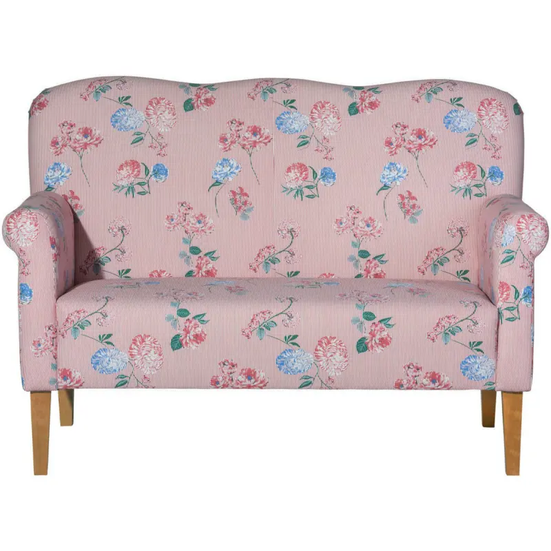 Küchensofa in Textil Pink