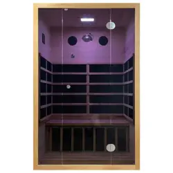 Infrarotkabine f&uuml;r 2 Personen Hemlock ED II