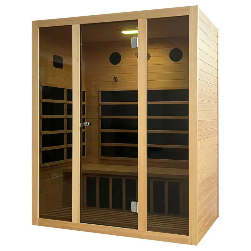 Infrarotkabine f&uuml;r 3 Personen Hemlock ED III