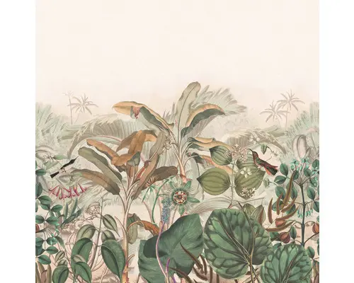 Fototapete Vlies 543674 Curiosity Dschungel terra 5-tlg. 265 x 265 cm