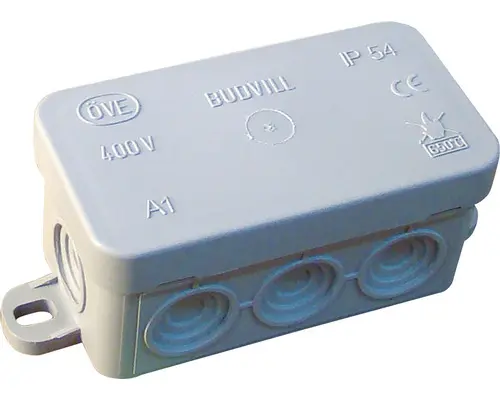 Abzweigdose 80×42×40 mm aufputz IP54 1 Stk. grau (PD75x35)