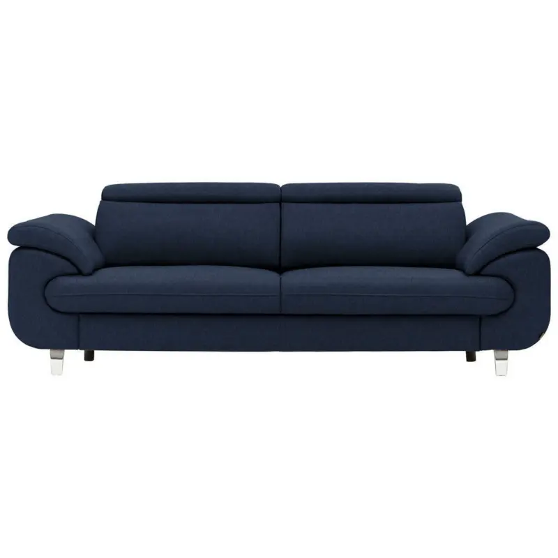 3,5-Sitzer in Echtleder Dunkelblau