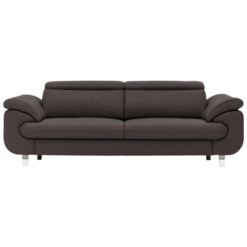 3,5-Sitzer in Echtleder Dunkelbraun