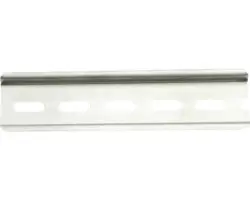 Leiterklemme Hutschiene 35 / 7,5 mm L 137 mm, grau