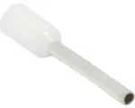 Hornbach Aderendhülse 0,75 mm² isoliert, Hülsenlänge 8 mm, weiß, 100 Stk.
