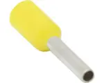Hornbach Aderendhülse 1 mm² isoliert, Hülsenlänge 8 mm, gelb, 100 Stk.