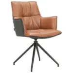 XXXLutz Lauterach - Ihr Möbelhaus bei Bregenz Armlehnstuhl in Eisen Mikrofaser Echtleder pigmentiert