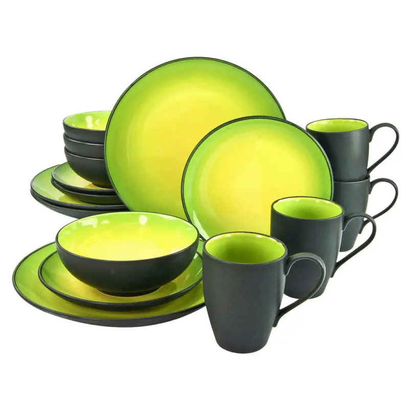 Kombiservice HOT - Green 16-teilig