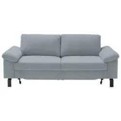 2,5-Sitzer in Velours Hellblau