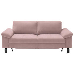 2,5-Sitzer in Velours Rosa