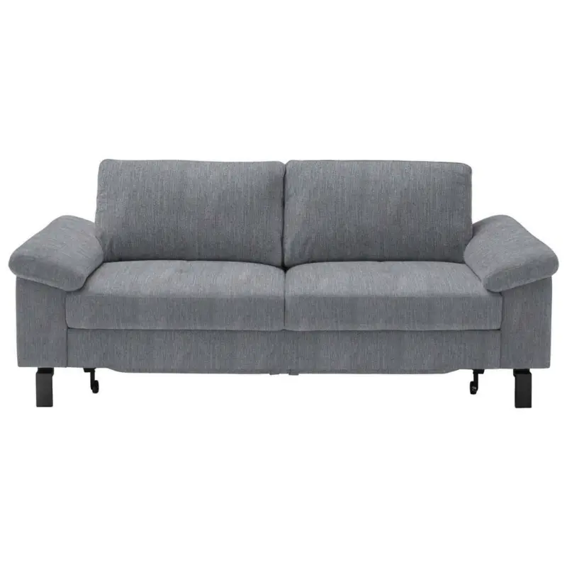 2,5-Sitzer in Velours Grau
