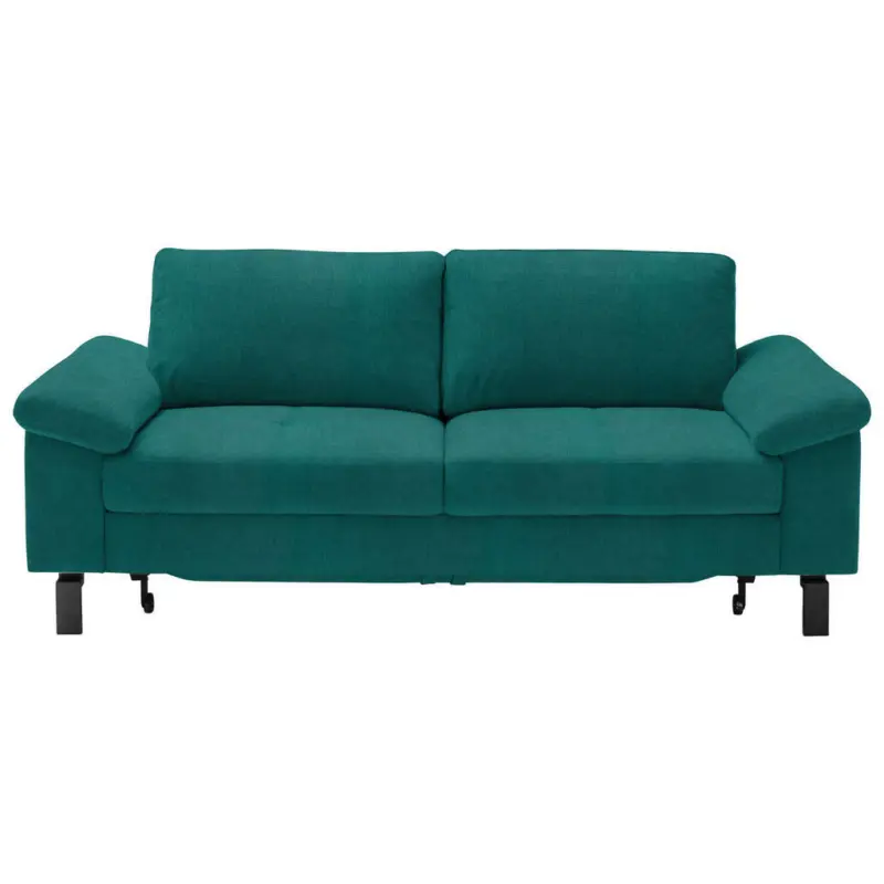 2,5-Sitzer in Velours Petrol
