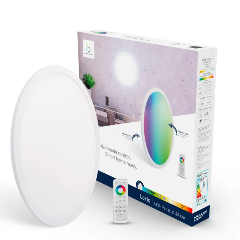 LED Decken-/Wandpanel 45 cm 45/5,1 cm