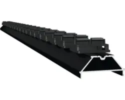 H-CLICK Unterkonstruktion 120mm Aluminium 41x68x1984 mm