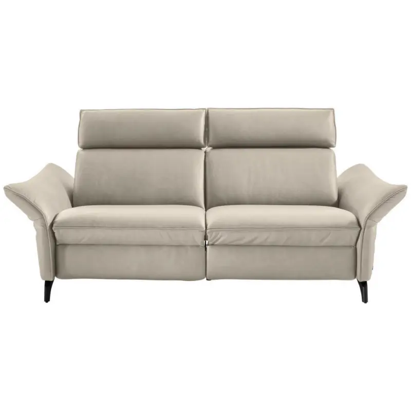 2,5-Sitzer in Echtleder Creme